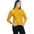 PULAKIN Yellow Acrylic Sweater Women