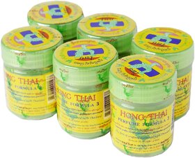 Hong Thai Herbal Inhalant for sinus, other migraine- Natural Herbal (Pack of 6)