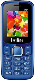 Hotline H9 (Dual Sim, 1100 mAh Battery, 1.8 Inch Display, Blue)