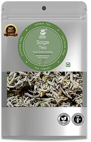 Tea And Me Dried Sage Leaves, Organic Sage Tea Leaf, Loose Leaf Sage For Sleep, Skin Herbs Herbal Tea Pouch