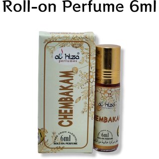 Al hiza perfumes Chembakam Roll-on Perfume Free From Alcohol 6ml