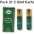 Al hiza perfumes Brut Roll-on Perfume Free From Alcohol 6ml (Pack Of 2)