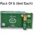 Al hiza perfumes Brut Roll-on Perfume Free From Alcohol 6ml (Pack Of 6)