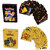Aseenaa Pokmon Cards 55 Pcs Waterproof Foil TCG Deck Box V Series Vmax Gx Playing Cards  Set of 2, Black, Golden