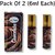 Al hiza perfumes Chocolate Roll-on Perfume Free From Alcohol 6ml (Pack of 2)