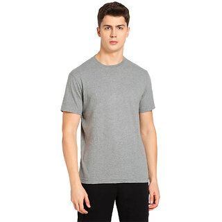 Latest Men Classic Grey Round Neck T-Shirt: Comfortable and Stylish 2025 at ShopCircuit | ONDC