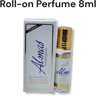                       Al mas perfumes Roll-on Perfume Free From Alcohol 8ml                                              