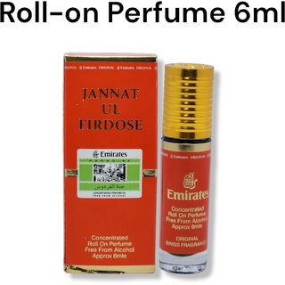                       Emirate perfumes Jannatul Firdose Roll-on Perfume Free From Alcohol 6ml                                              