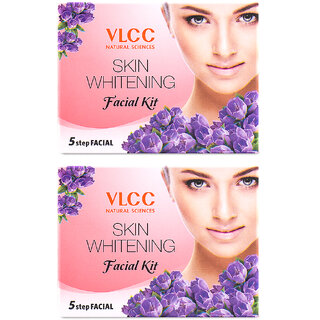                       VLCC Skin Whitening Facial Kit - 25 g ( Pack of 2 )                                              