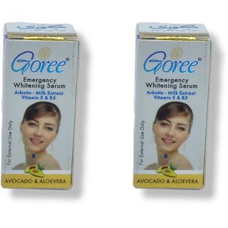                       Goree Emergency Whitening Serum (Pack of 2)                                              
