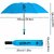 DECO Wine Bottle 110 cm Travel Umbrella/Folding Portable Umbrella with Plastic Case Umbrella