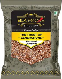 BLK FOODS Select Flax Seeds 200g (Alsi beej) Roasted Flax Seeds (200 g)