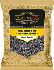 BLK FOODS BLK Foods Select Raw Basil Seeds 400g Basil Seeds (400 g)