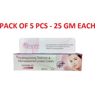                       elosone ht skin cream(pack of 5 pcs.)25 gm each                                              
