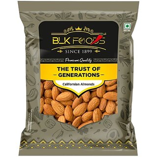                       BLK FOODS Daily 100g Californian Almond Kernel (American Badam Giri) Almonds (100 g)                                              