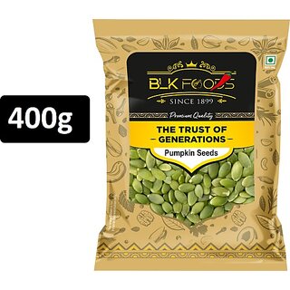                       BLK FOODS Select Raw Pumpkin Seeds Pumpkin Seeds (400 g)                                              