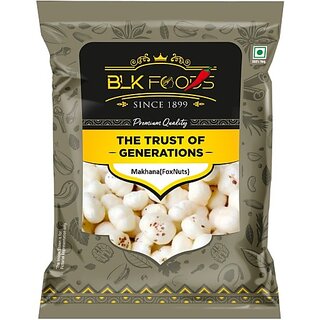 BLK FOODS Daily Makhana (Foxnuts) Fox Nut (100 g) BLK FOODS Daily Makhana (Foxnuts) Fox Nut (100 g)