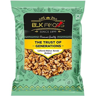                       BLK FOODS Select California Walnut Kernels (Broken) Walnuts (200 g)                                              