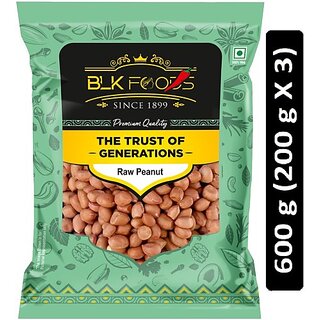                       BLK FOODS Peanut (Whole) (600 g)                                              