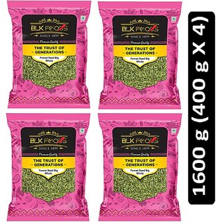                       BLK FOODS Select Fennel Seed Whole (Sauf Sabut) 1600g (4 x 400 g)                                              