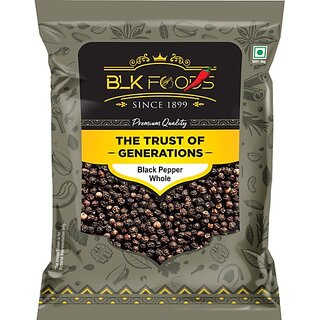                       BLK FOODS Daily Black Pepper Whole (Kali Mirch Sabut) (200 g)                                              