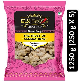                       BLK FOODS Select Dry Ginger Whole (Sonth) 1250g (5 x 250 g)                                              