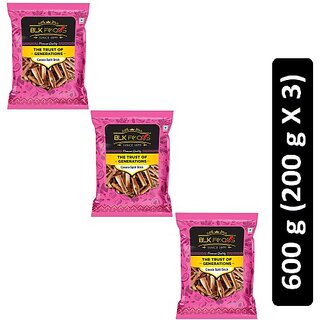                       BLK FOODS Select Cinnamon split Stick (Dalchini) 600g (3 x 200 g)                                              