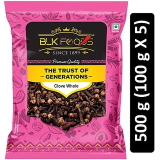                       BLK FOODS Select Clove Whole (Laung) 500g (5 X 100g) (5 x 100 g)                                              
