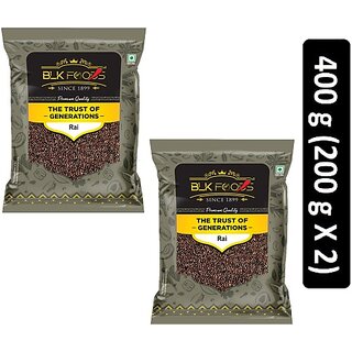                       BLK FOODS Daily Rai (small mustard seeds) 400g (2 x 200 g)                                              