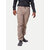 Men Solid Cotton Khaki Chinos Trousers
