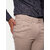 Men Solid Cotton Khaki Chinos Trousers