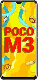 (Refurbished) POCO M3 (6 GB RAM, 128 GB Storage, Black) - Superb Condition, Like New