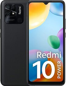 (Refurbished) REDMI 10 POWER  (4 GB RAM, 64 GB Storage, Black) - Superb Condition, Like New