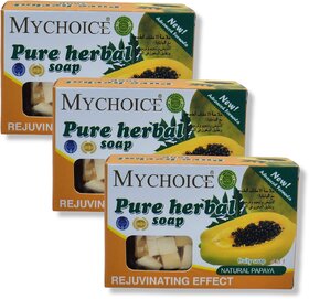 Mychoice Pure Herbal Soap 100g (Pack of 3)