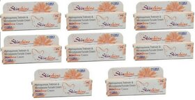 skin shine fairness cream (pack of 8 pcs.) 15 gm each
