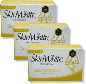 Skinwhite Glutathion and vitamin c Soap 90g (Pack of 3)