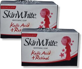 Skinwhite Kojic Acid plus Retinol Soap 90g (Pack of 2)
