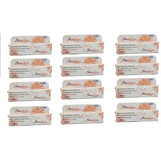 skin shine fairness cream (pack of 12 pcs.) 15 gm each