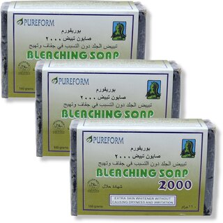                       Pureform Bleaching Soap 2000 160g (Pack of 3)                                              