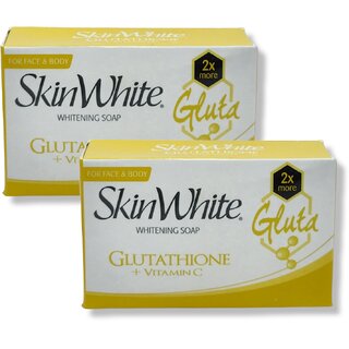 Skinwhite Glutathion and vitamin c Soap 90g (Pack of 2)