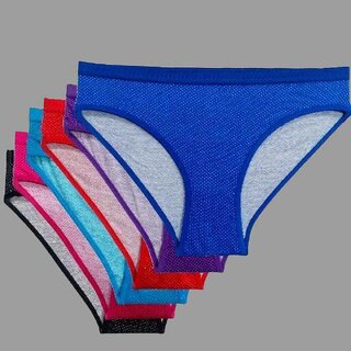                       Sivacchi Multicolor Cotton Blend Panties                                              