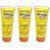 Soft touch Sunblock Yellow Brightening Cream SPF60 200g (Pack of 3)
