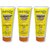 Soft touch Sunblock Yellow Anti Ageing Cream SPF60 100g (Pack of 3)
