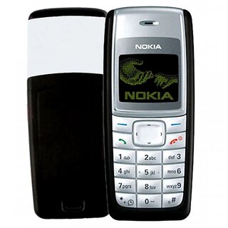                       (Refurbished) Nokia 1110i (Single SIM, 1.2 Inch Display, Black) - Superb Condition, Like New                                              
