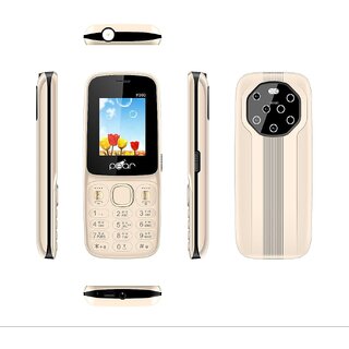 PEAR P300 (Dual Sim, 1.8 Inch Display, 3000 mAh Battery, Gold)