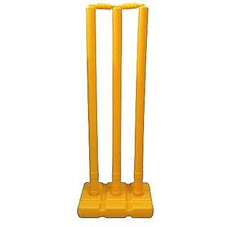 FAIRBIZPS Cricket Stumps with Stand Cricket Kit Plastic Wickets for Cricket Standard Wickets for Cricket Ground FAIRBIZPS Cricket Stumps with Stand Cricket Kit Plastic Wickets for Cricket Standard Wickets for Cricket Ground