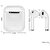 Wox I-12 Wireless Blutooth Earpods with reachargable case