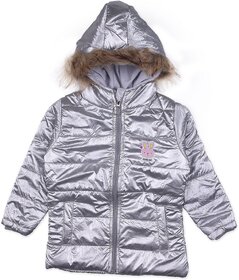 Honeybell Silver Jacket For Girls