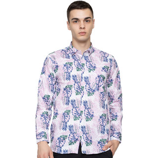 Modernity Pink Regular Fit Shirt For Men Modernity Pink Regular Fit Shirt For Men