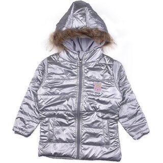 Honeybell Silver Jacket For Girls